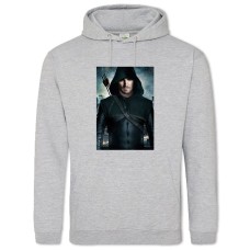 Hoodie with Print Arrow Hero Theme - 2XL grey