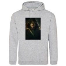 Hoodie with Print Arrow Print Main Hero - 2XL grey
