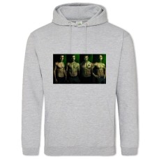 Hoodie with Print Arrow Heroes - 2XL grey