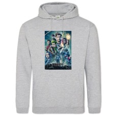 Hoodie with Print Titans Theme - 2XL grey