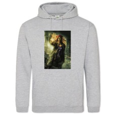 Hoodie with Print Titans Hero Burn - 2XL grey