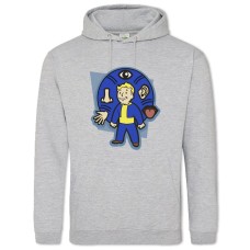 Худі з принтом Фоллаут Створення - 2XL сірий