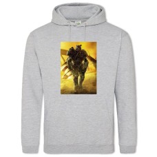 Худі з принтом Фоллаут Створення - 2XL сірий