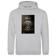 Худі з принтом Фоллаут 4 Створення - 2XL сірий