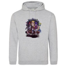 Hoodie with Print Five Nights At Freddy's Heroes - 2XL grey
