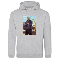 Худи с принтом ГТА Герой - 2XL серый