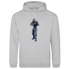 Худі з принтом Хейло Створення - 2XL сірий
