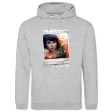 Худи с принтом Странная ЖИзнь Принт - 2XL серый