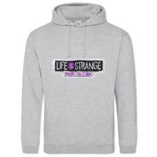 Худи с принтом Странная ЖИзнь Логотип - 2XL серый