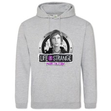 Худи с принтом Странная ЖИзнь Герой Логотип - 2XL серый