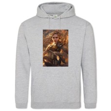 Худи с принтом Мтг Героиня Девушка - 2XL серый