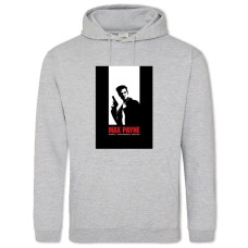 Худи с принтом Макс Пейн Принт - 2XL серый