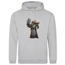 Худі з принтом Паладин Торвальд - 2XL сірий