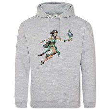Hoodie with Print Yin Paladins - 2XL grey