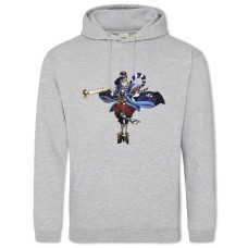 Hoodie with Print Persona 5 Hero - 2XL grey