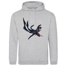 Hoodie with Print Persona 5 Main Hero - 2XL grey