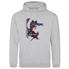 Hoodie with Print Persona 5 Cute Print - 2XL grey