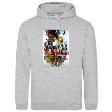 Худі з принтом Портал Тематика - 2XL сірий