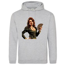 Hoodie with Print Red Dead Redemption Woman Print - 2XL grey