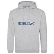 Худі з принтом Роблокс Логотип Принт - 2XL сірий