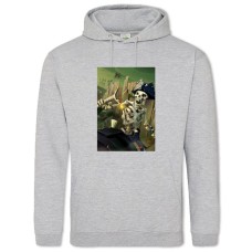 Hoodie with Print Sea Of ​​Thieves Sceleton Hero - 2XL grey