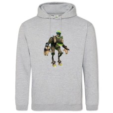 Худі з принтом Суперечці Принт - 2XL сірий