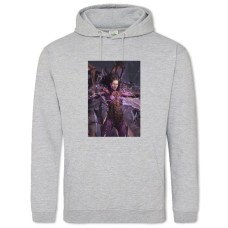 Худі з принтом Старкрафт Сила Жінка - 2XL сірий