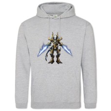 Hoodie with Print Starcraft Hero Print - 2XL grey