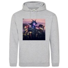 Худі з принтом Стелларіс Принт - 2XL сірий