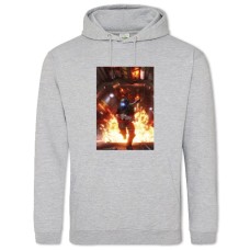 Hoodie with Print Titanfall Explosion Hero - 2XL grey