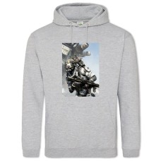 Hoodie with Print Titanfall Hero Battle - 2XL grey