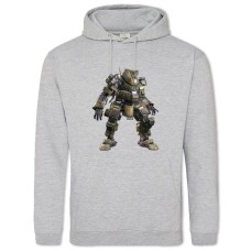 Hoodie with Print Titanfall Creature - 2XL grey