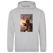 Hoodie with Print The Elder Scrolls Print Hero - 2XL grey