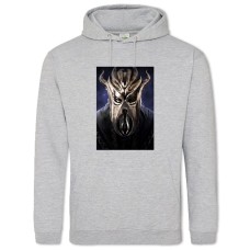Hoodie with Print The Elder Scrolls Mask - 2XL grey