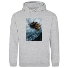 Hoodie with Print The Elder Scrolls Strong Hero - 2XL grey