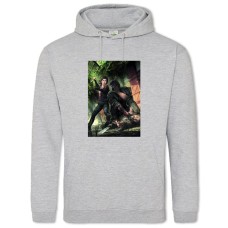 Hoodie with Print The Last Of Us Theme - 2XL grey
