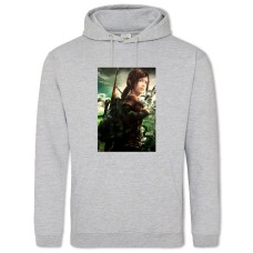 Hoodie with Print The Last Of Us Ellie Print - 2XL grey