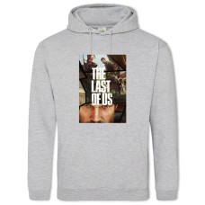 Hoodie with Print The Last Of Us Theme Print - 2XL grey
