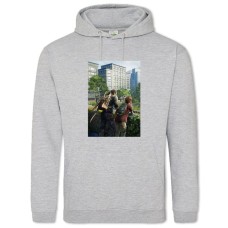 Hoodie with Print The Last Of Us Heroes Print - 2XL grey