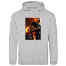 Hoodie with Print Tomb Raider Heroes - 2XL grey