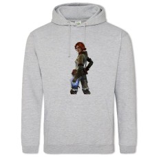 Hoodie with Print The Witcher Triss Merigold Hero - 2XL grey