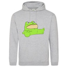 Худі з принтом Інтернет-Меми Фроггі - 2XL сірий