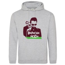 Hoodie with Print Depeshe Mode 2 - 2XL grey