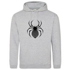 Hoodie with Print Art Of Spider 3 - 2XL grey