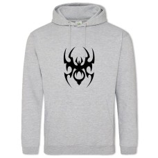 Hoodie with Print Art Of Spider 4 - 2XL grey
