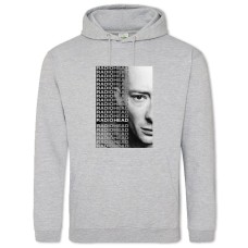 Hoodie with Print Radiohead 2 - 2XL grey