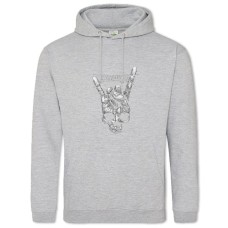 Худі з принтом Металіка - 2XL сірий