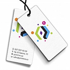 Digital eco-label printing on craft 192 pcs.