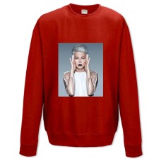 Свитшот с принтом Онука 2 - XS красный