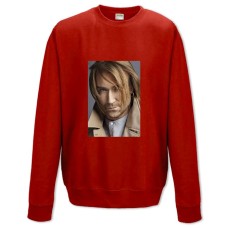 Свитшот с принтом Олег Винник 2 - XS красный